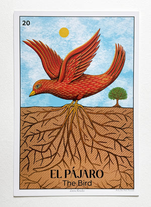 Large Lotería Remedios Print