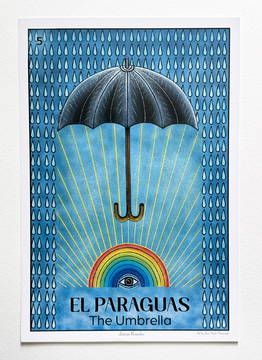 Large Lotería Remedios Print