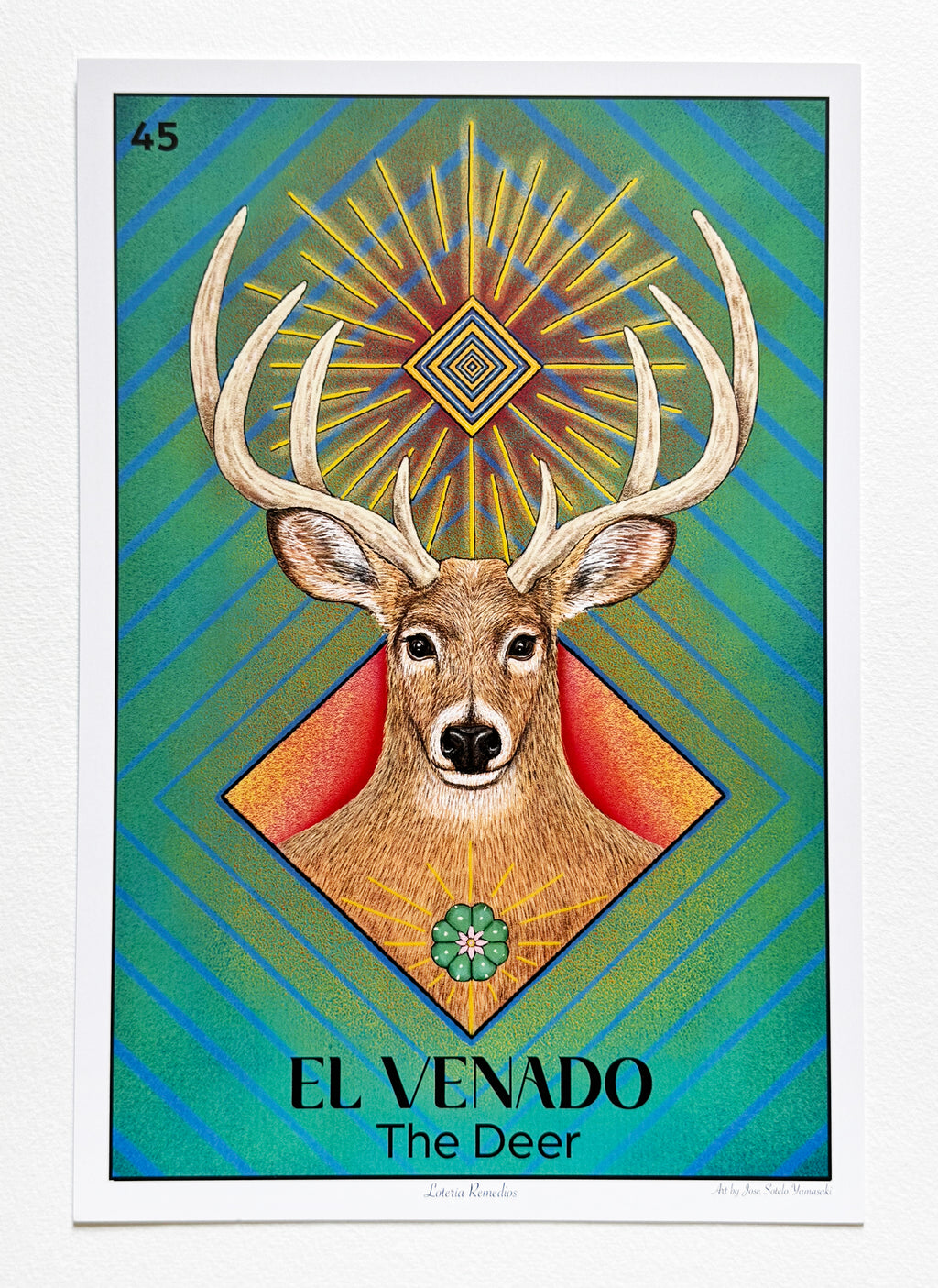 Large Lotería Remedios Print