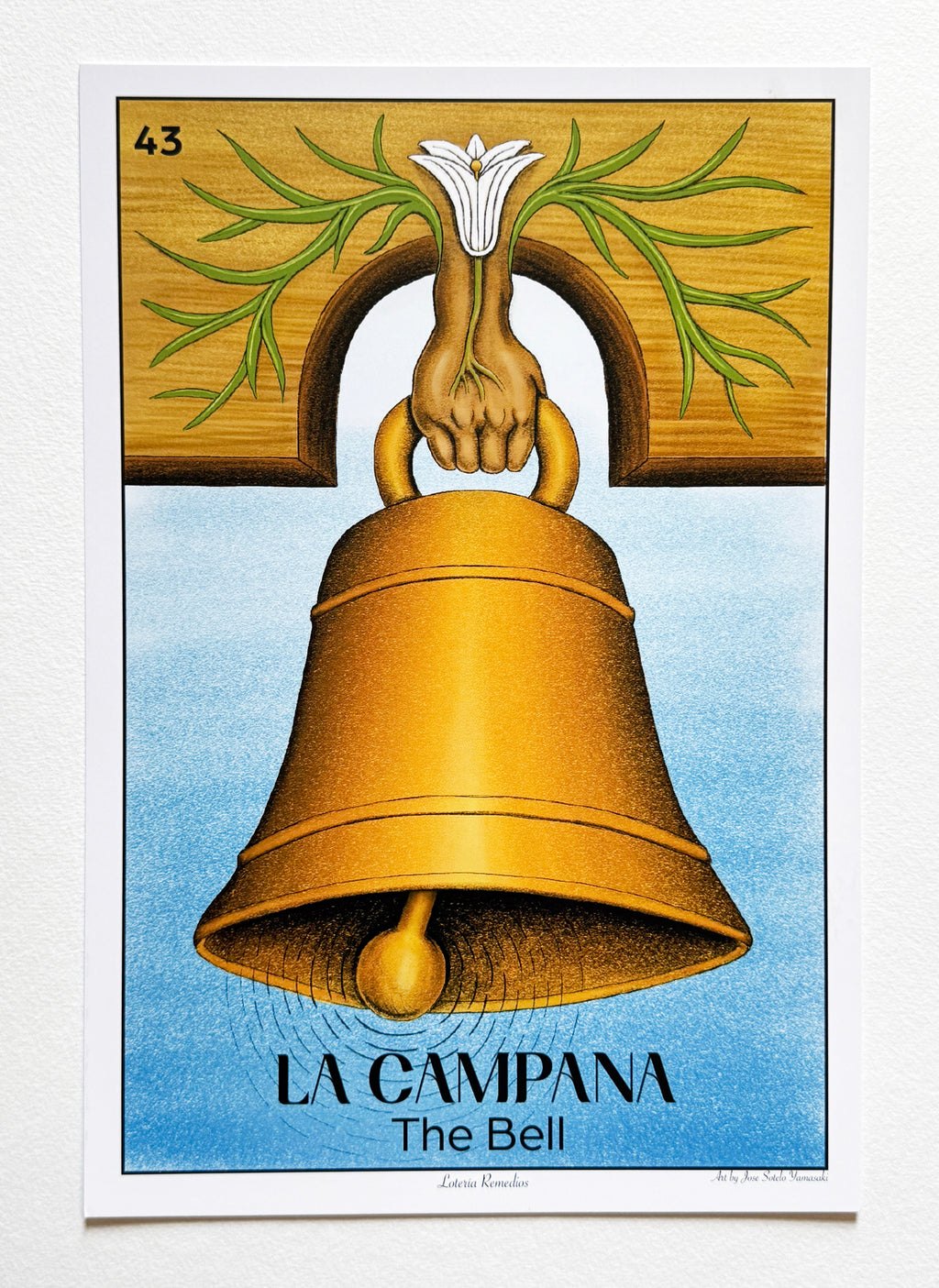 Large Lotería Remedios Print