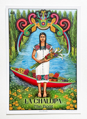 Large Lotería Remedios Print