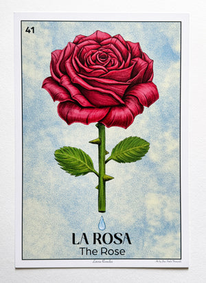 Large Lotería Remedios Print