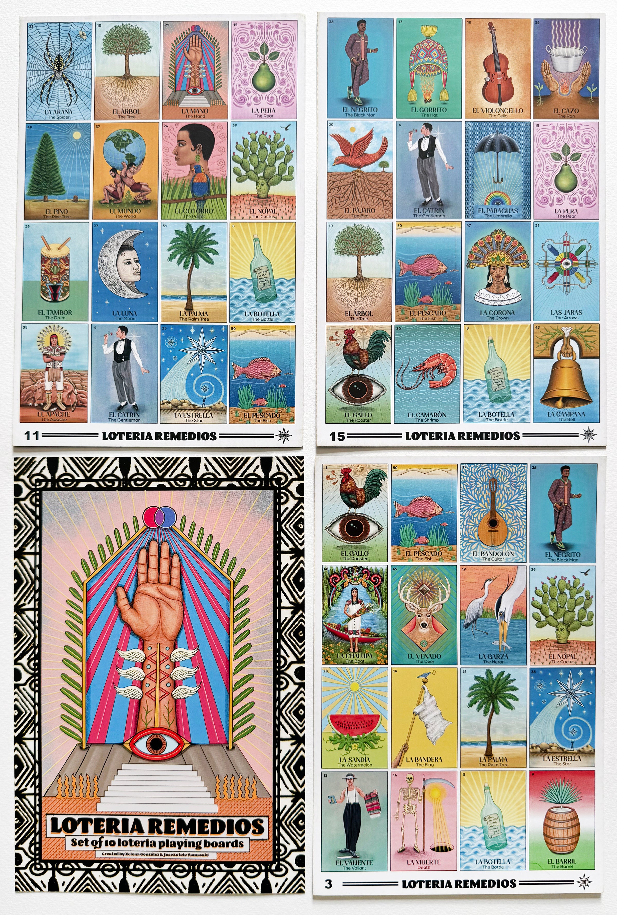 Lotería Remedios Oracle: A 54-Card Deck and Guidebook – tu y yo .shop