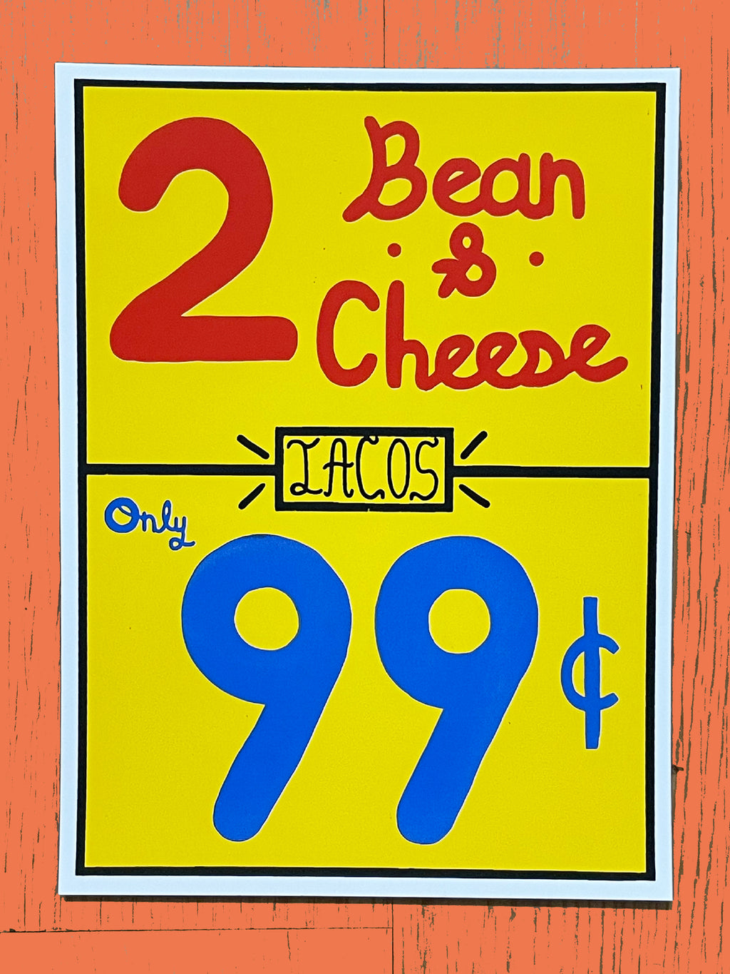 2 Bean and Cheese