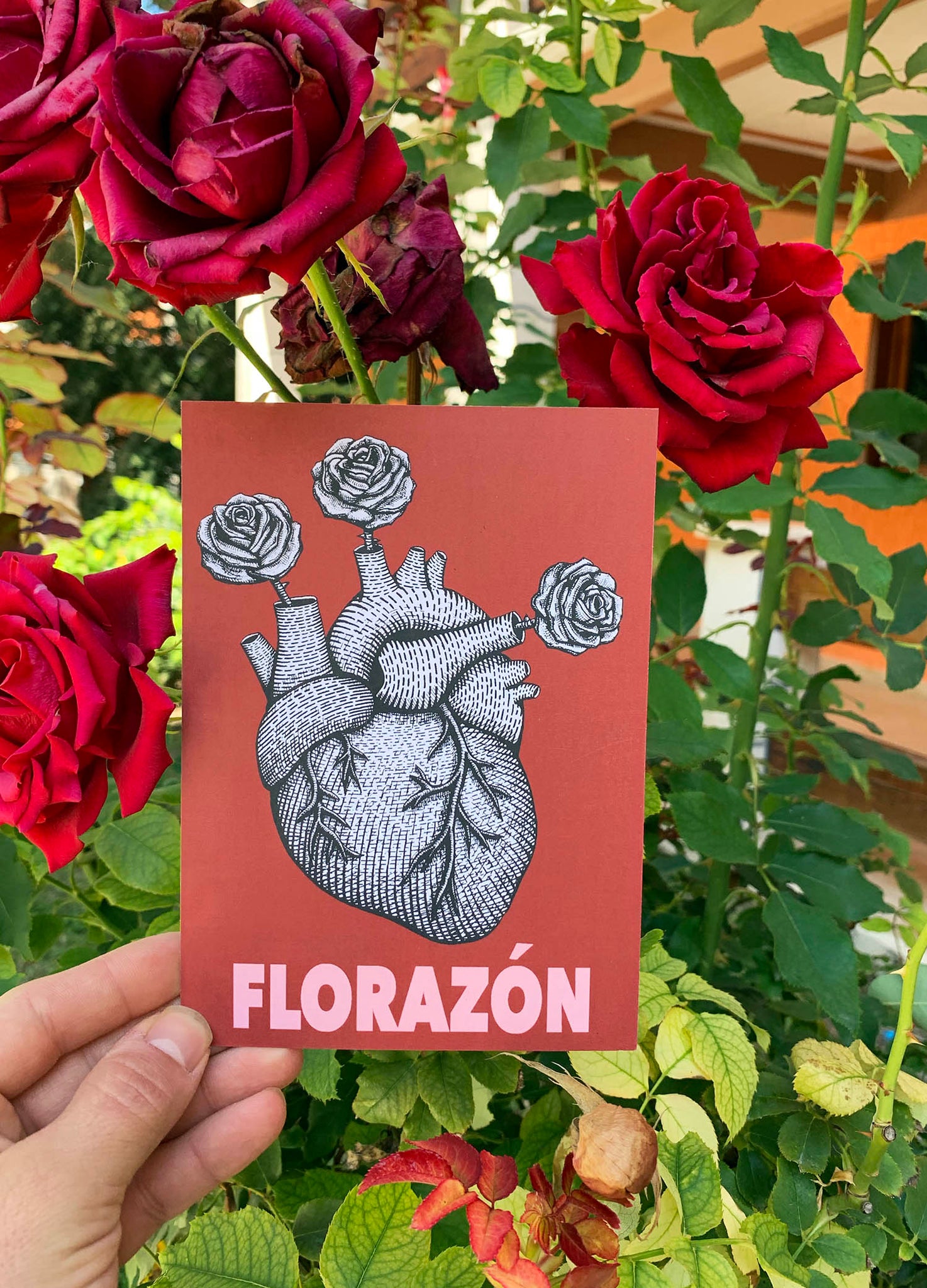 Florazon card print